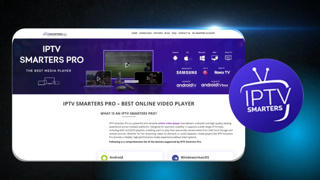 IPTV Smarters Pro — Best IPTV App for Beginners - StreamEast 4K