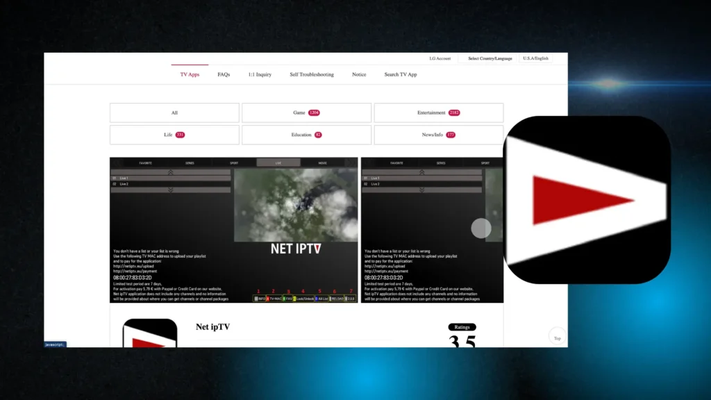 Net IPTV — Best Amazon Appstore Option (Quick Setup) - StreamEast 4K