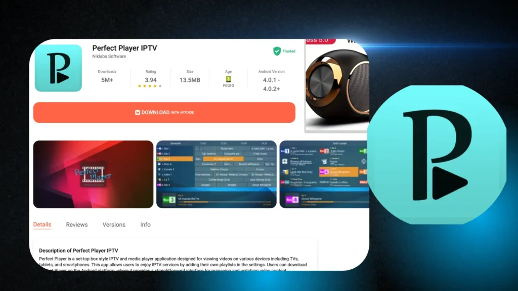 Perfect Player — Best Lightweight Option - StreamEast 4K